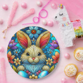 EASTER BUNNY 3D ~ Alkoholtinten ~ Papierplatte Pappteller (Party)