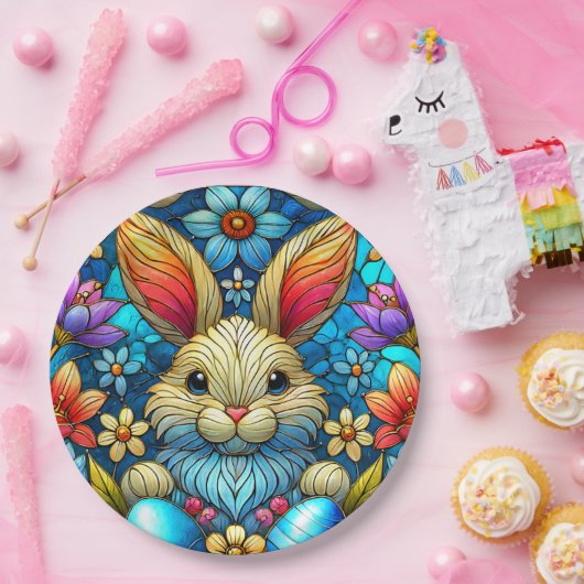 EASTER BUNNY 3D ~ Alkoholtinten ~ Papierplatte Pappteller (Party)