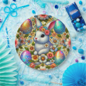 EASTER BUNNY 3D ~ Alkoholtinten ~ Papierplatte Pappteller (Party)