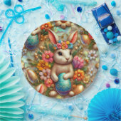 EASTER BUNNY 3D ~ Alkoholtinten ~ Papierplatte Pappteller (Party)
