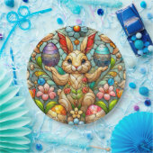 EASTER BUNNY 3D ~ Alkoholtinten ~ Papierplatte Pappteller (Party)