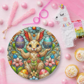 EASTER BUNNY 3D ~ Alkoholtinten ~ Papierplatte Pappteller (Party)