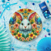 EASTER BUNNY 3D ~ Alkoholtinten ~ Papierplatte Pappteller (Party)