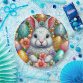EASTER BUNNY 3D ~ Alkoholtinten ~ Papierplatte Pappteller (Party)