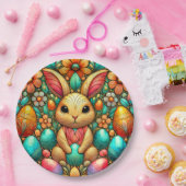 EASTER BUNNY 3D ~ Alkoholtinten ~ Papierplatte Pappteller (Party)
