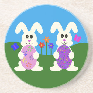 Easter Bunny #5 Coaster Getränkeuntersetzer