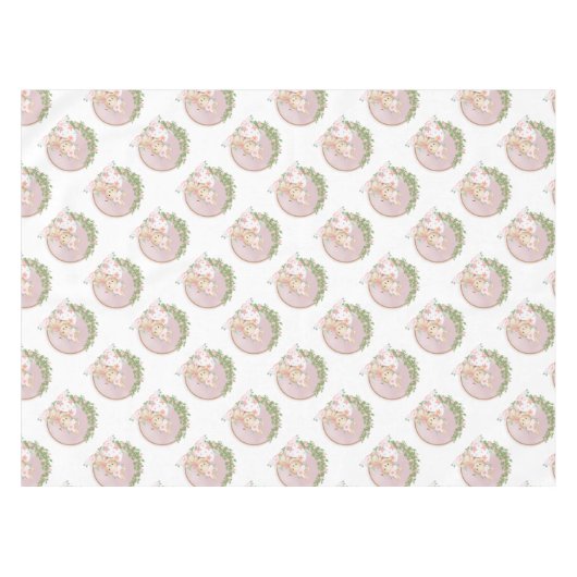 Easter Bunny at Garde Tablecloth Tischdecke (Vorderseite (Horizontal))