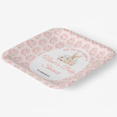 Easter Bunny Baby Shower Pappteller (Gewinkelt)