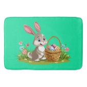 Easter bunny badematte (Vorderseite)