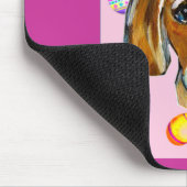 EASTER BUNNY BEAGLE MOUSEPAD (Ecke)