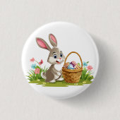 Easter bunny button (Vorderseite)