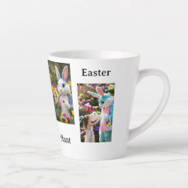 Easter Bunny & Child 4 photos Milchtasse