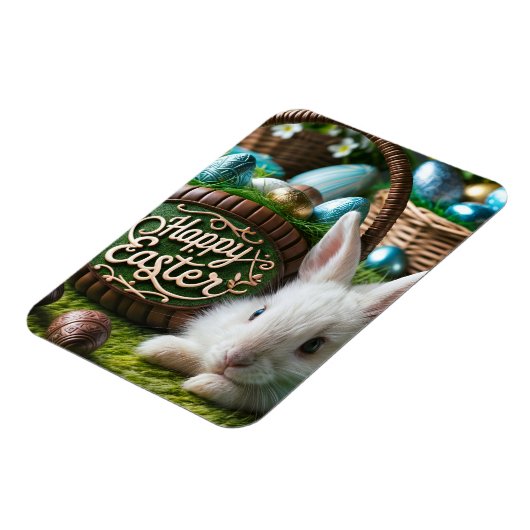 Easter Bunny Chocolate Egg Magnet (Linke Seite)