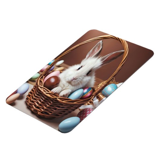 Easter Bunny Chocolate Egg Magnet (Linke Seite)