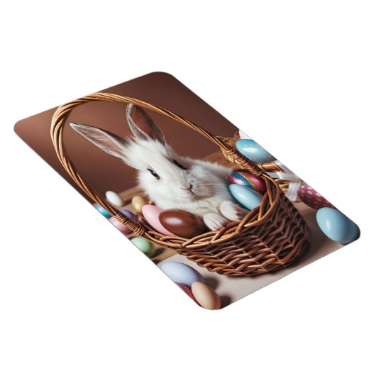 Easter Bunny Chocolate Egg Magnet (Rechte Seite)