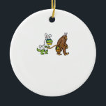 Easter Bunny Dino Bigfoot Sasquatch Trex Men Boys  Keramik Ornament<br><div class="desc">Easter Bunny Dino Bigfoot Sasquatch Trex Men Boys Kids Youth T-Shirt</div>