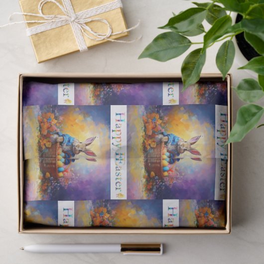 Easter Bunny easter egg basket Seidenpapier (Geschenk)