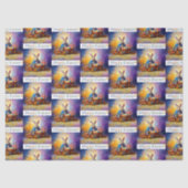 Easter Bunny easter egg basket Seidenpapier (Vorderseite)