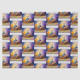 Easter Bunny easter egg basket Seidenpapier