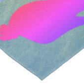 Easter Bunny & Eggs Tablecloth Tischdecke (Schrägansicht)