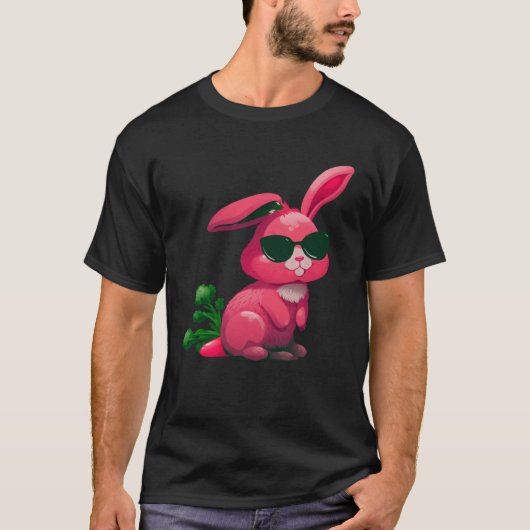 Easter Bunny Faces cool Easter Rabbit Bunnies  5 T-Shirt (Vorderseite)