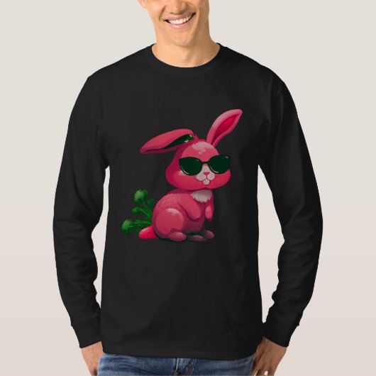 Easter Bunny Faces cool Easter Rabbit Bunnies 5 T-Shirt (Vorderseite)