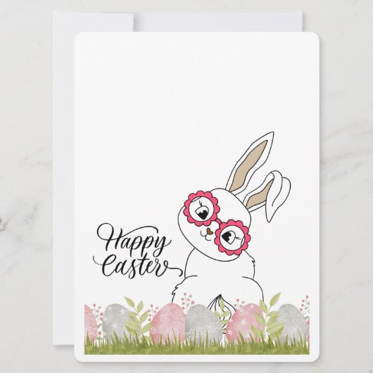 EASTER BUNNY FEIERTAGSKARTE (Vorderseite)