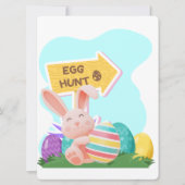 EASTER BUNNY FEIERTAGSKARTE (Vorderseite)