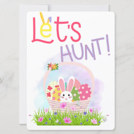 EASTER BUNNY FEIERTAGSKARTE