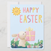EASTER BUNNY FEIERTAGSKARTE (Vorderseite)