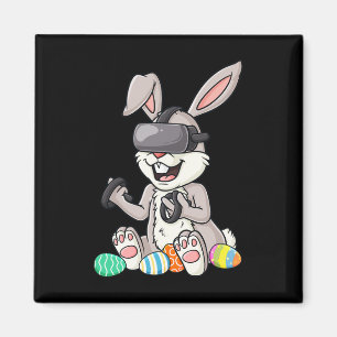 Easter Bunny Gamer Fun Eggs Gaming Kleinkind Boys Magnet