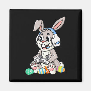 Easter Bunny Gamer Fun Eggs Gaming Kleinkind Boys Magnet