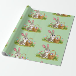 Easter bunny geschenkpapier