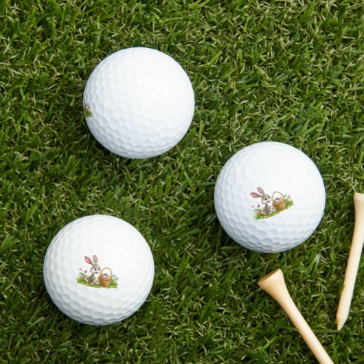 Easter bunny golfball (Insitu Gras)