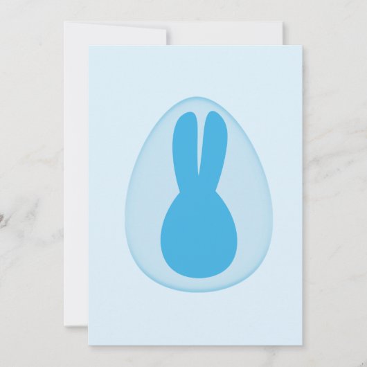 Easter bunny greeting card karte (Vorderseite)