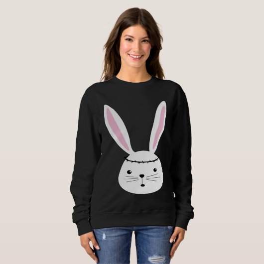 Easter Bunny Jesus Carnival Sweatshirt (Vorne ganz)