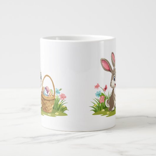 Easter bunny Jumbo-Tasse (Vorderseite)