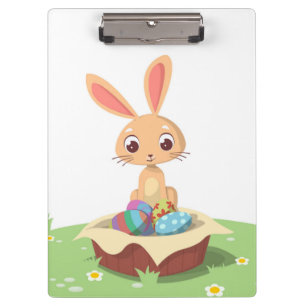 EASTER BUNNY KLEMMBRETT