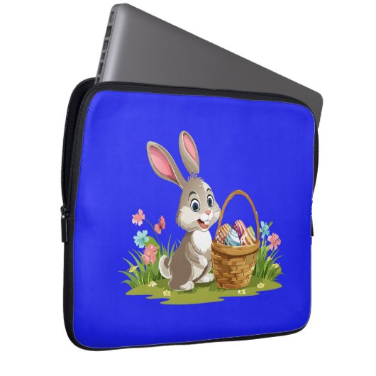 Easter bunny laptopschutzhülle (Vorne Rechts)