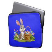 Easter bunny laptopschutzhülle (Vorderseite Links)