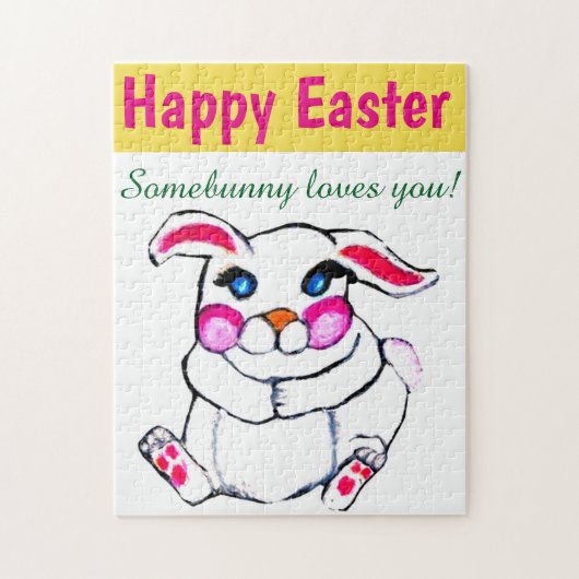 EASTER-BUNNY-LIEBE-Rätsel Puzzle (Vertikal)