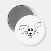 EASTER BUNNY MAGNET (Vorderseite/Rückseite)