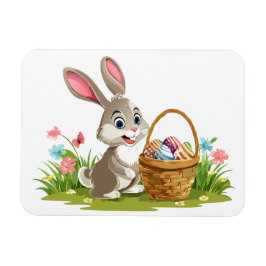 Easter bunny magnet