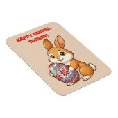 Easter Bunny Magnet | Vinyl Glossy (Rechte Seite)