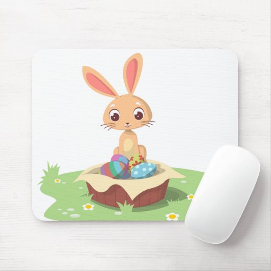 EASTER BUNNY MOUSEPAD (Mit Mouse)