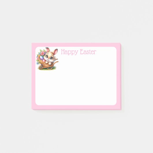Easter Bunny Notes Post-it Klebezettel (Vorderseite)