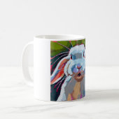 Easter Bunny Painting - Gift for Easter Holiday Kaffeetasse (Vorderseite Links)