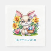 Easter Bunny Paper Napkins Serviette (Vorderseite)