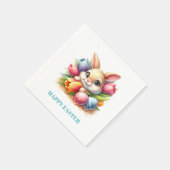 Easter Bunny Paper Napkins Serviette (Ecke)