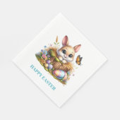 Easter Bunny Paper Napkins Serviette (Ecke)